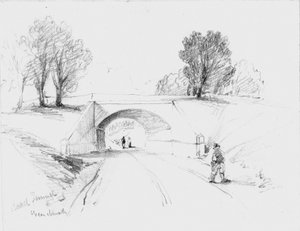 Road Tunnel Near Naworth, 1836